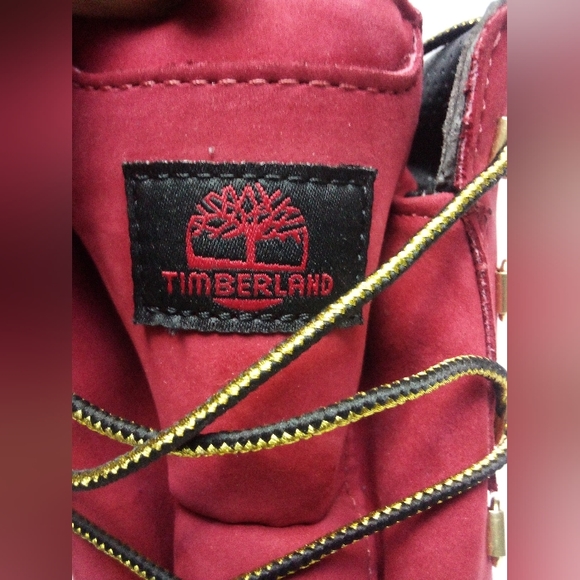 Timberland (Jimmy Jazz Exclusive Edition) Suede Leather 6in Boots Men's 11 Red - Picture 11 of 16